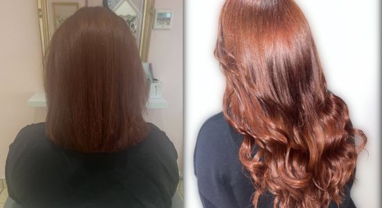 Hair Extensions in Kidlington before and after transformations Hair Extensions in Kidlington before and after transformations