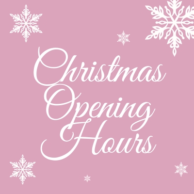 Christmas Opening Hours